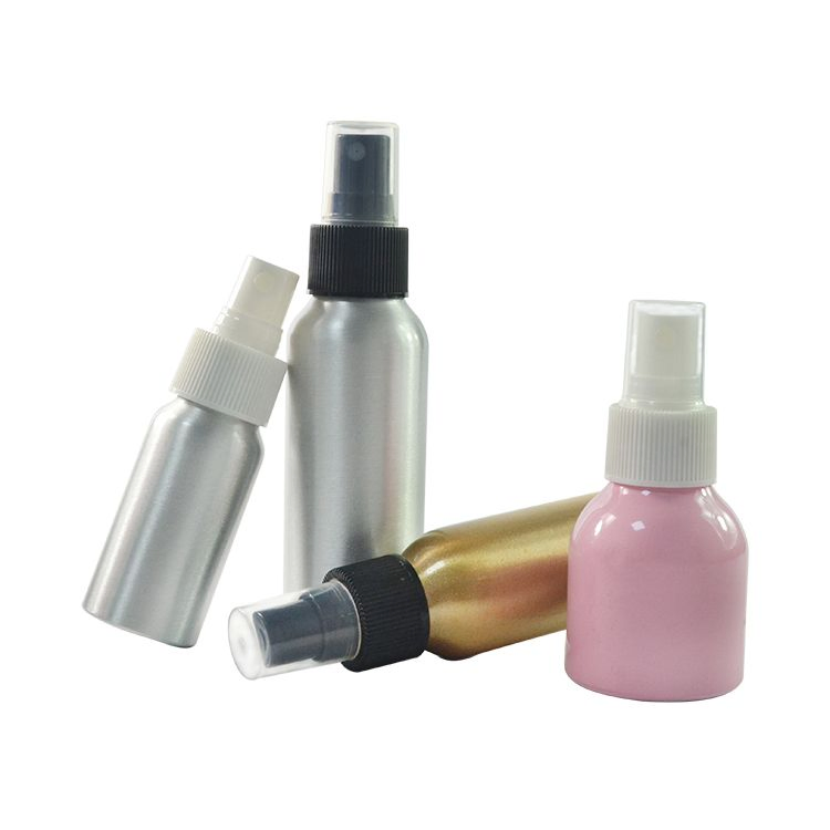 50ml Aluminum Bottle with Fine Mist Sprayer 360° Adjustable Nozzle Perfect for Facial Toners &amp; Refreshing Mists