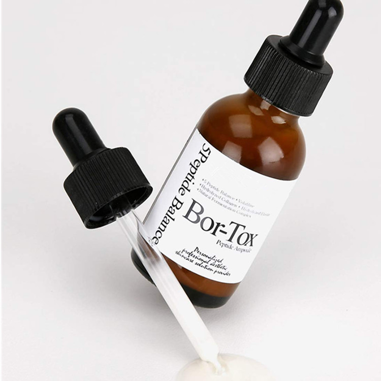 Advanced Custom Korean Skincare Peptide Ampoule Anti-Aging Serum