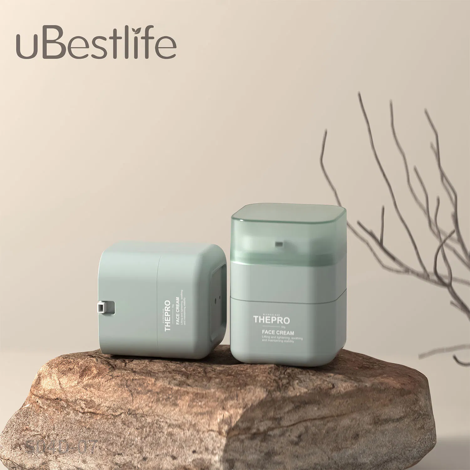 Ygh Luxury Face Cream Eye Cream Serum Airless Pump Bottle Cosmetic Packaging