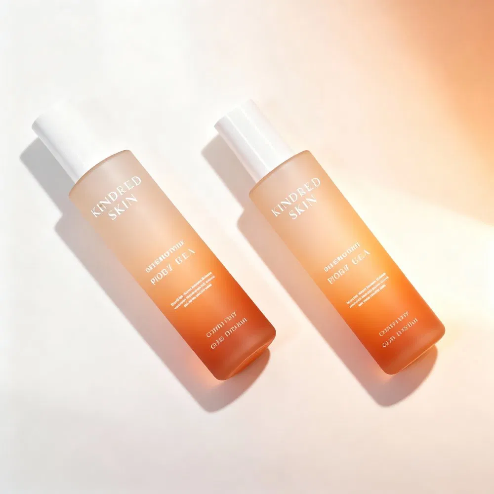 Customized Luxury Empty Cosmetics Packaging Container Free Sample 50ml 100ml 120ml Glass Skincare Facial Lotion Pump Bottle