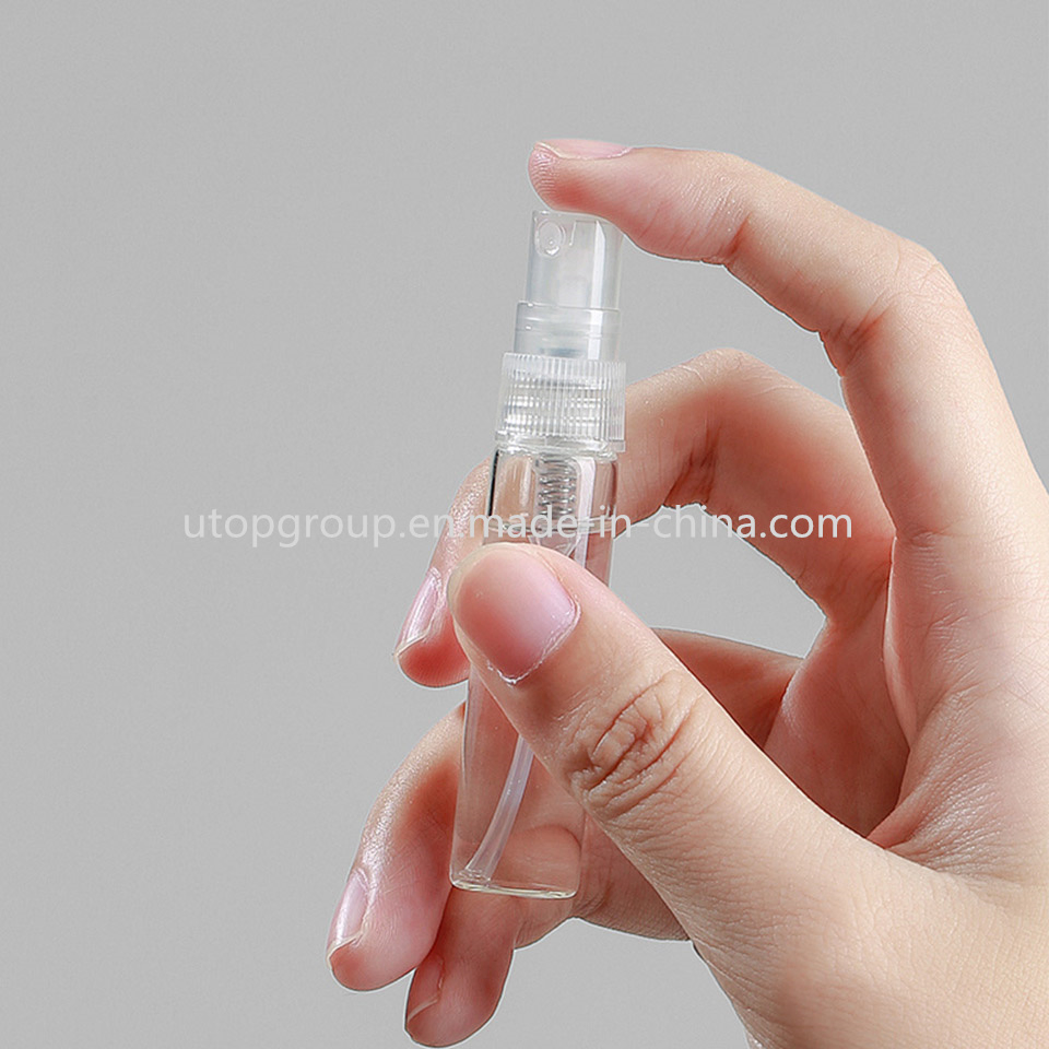 Mini Empty 2ml 3ml 5ml 10ml Glass Spray Perfume Decants Bottle with Mist Sprayer