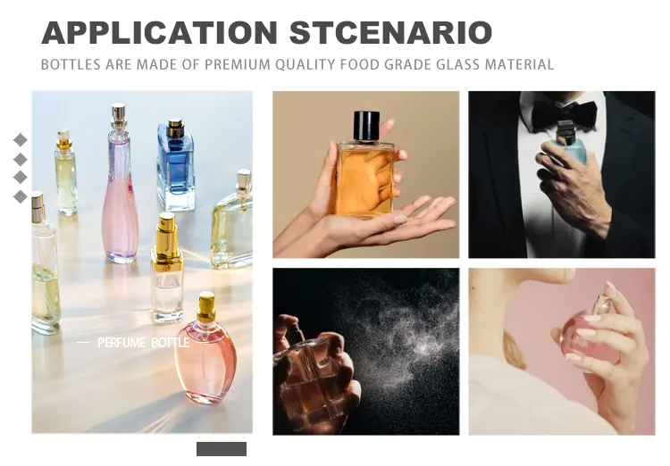 Cylinder Spray Glass Perfume Bottle 2