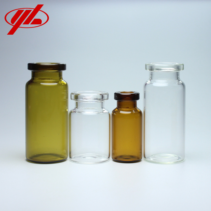 2ml 3ml 8ml 10ml 30ml 50ml 100ml Clear or Amber Tubular or Moulded Medical or Cosmetic Small Glass Bottle Vial