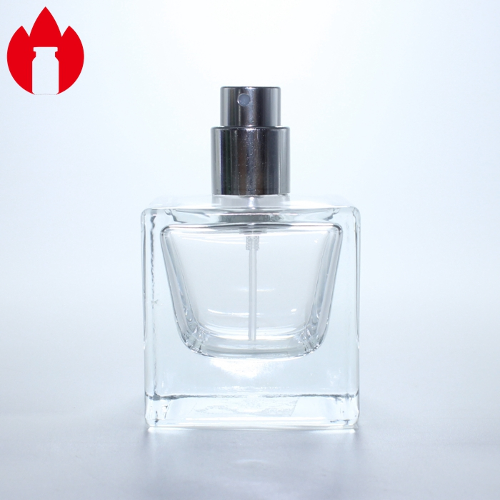 30ml Empty Sample Cosmetic Perfume Glass Bottle Vial with Pump Spray