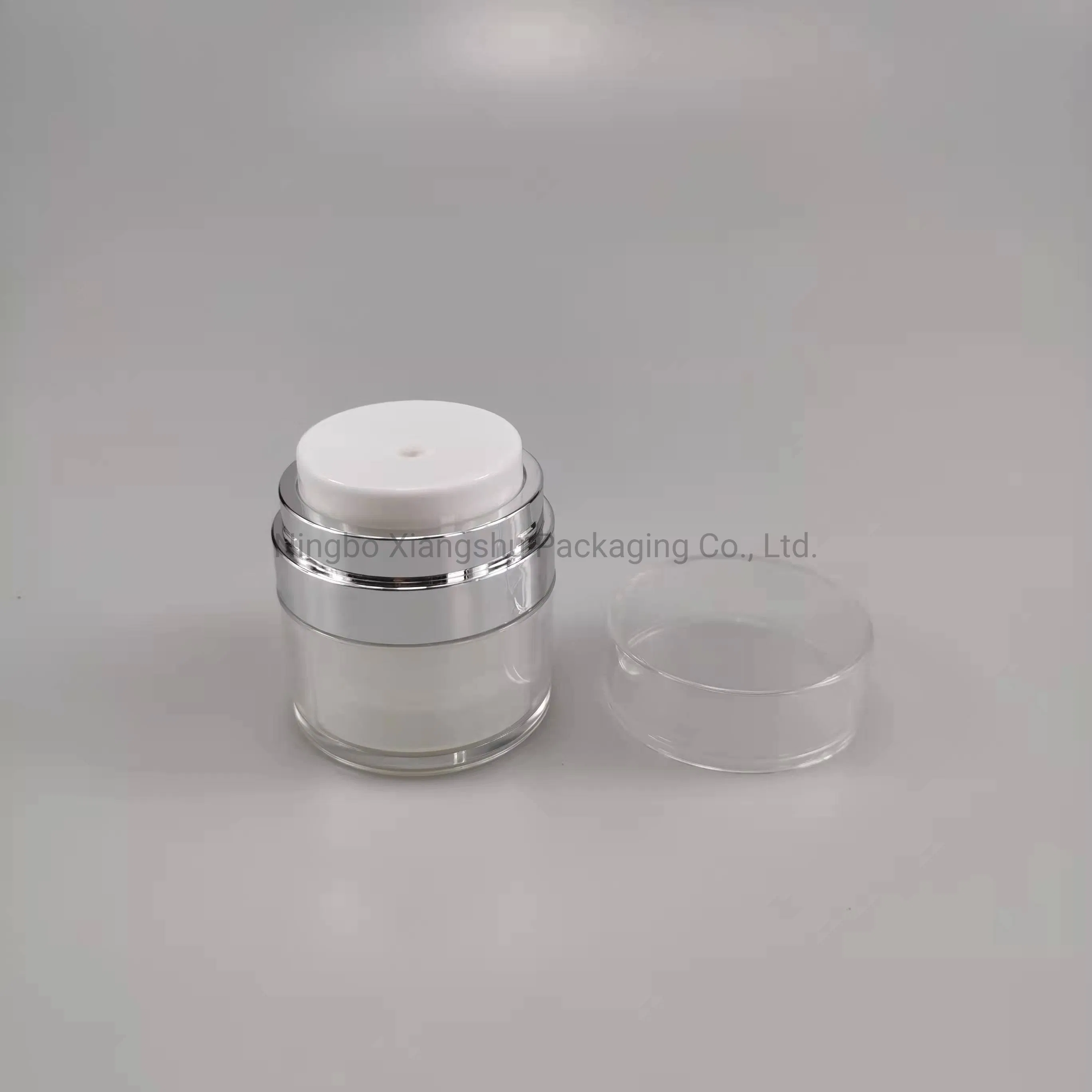 Empty 15ml 30ml 50ml 100ml Acrylic Press Pump Airless Cream Jar for Eye Cream