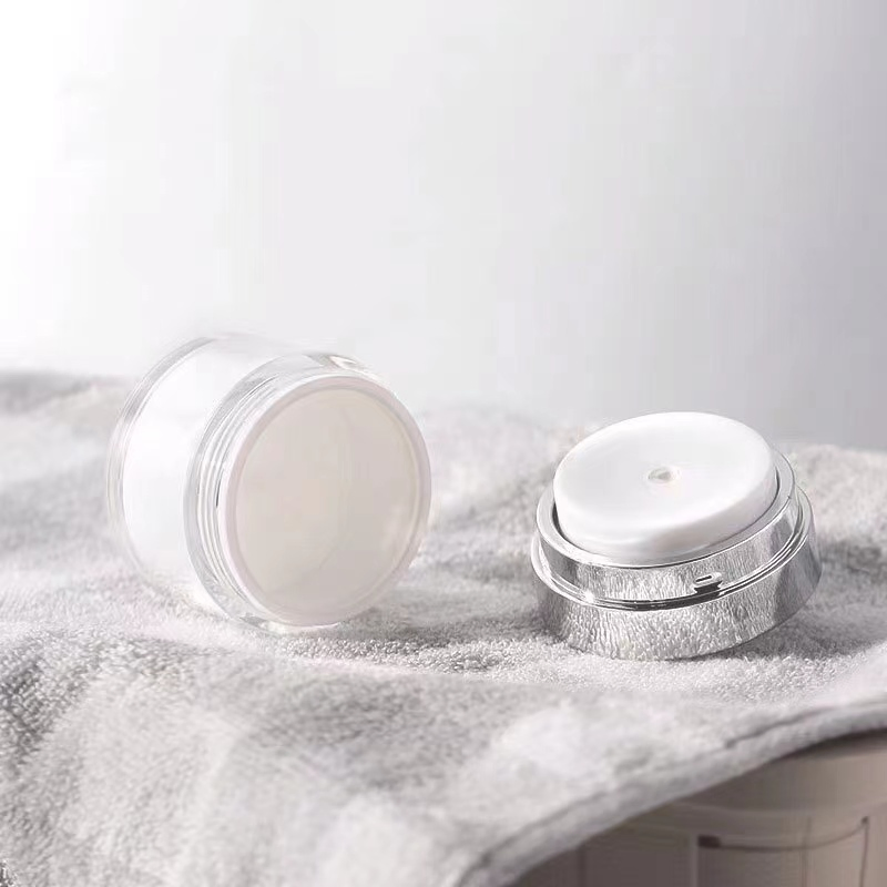 Premium Airless Cosmetic Cream Jars with Pump for 30ml &amp; 50ml