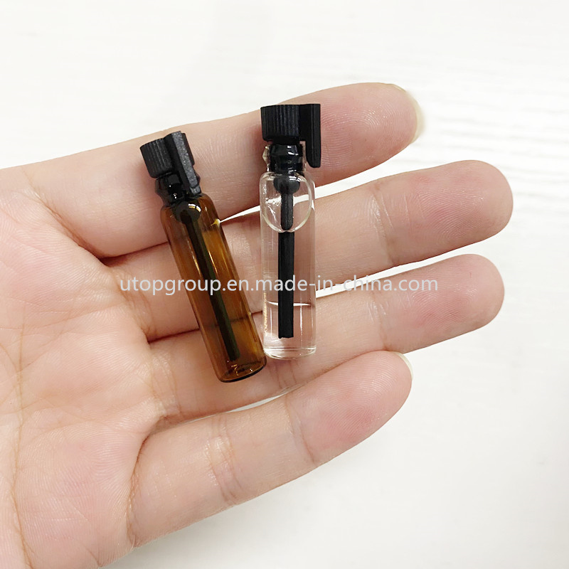 Free Samples Empty Essential Oil Bottle 1ml 2ml 3ml Perfume Test Tube Cosmetic Glass Vial with Dropper