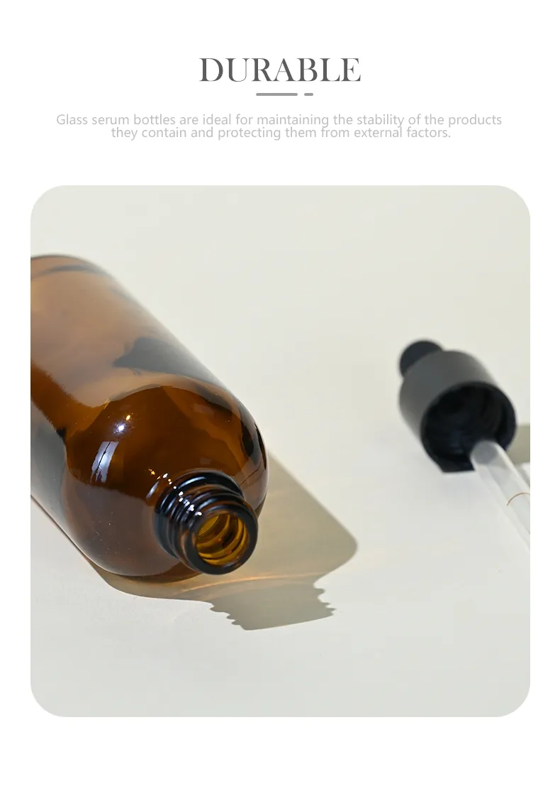 Fragrance Bottle Luxury Dropper Serum Glass Perfume Bottle