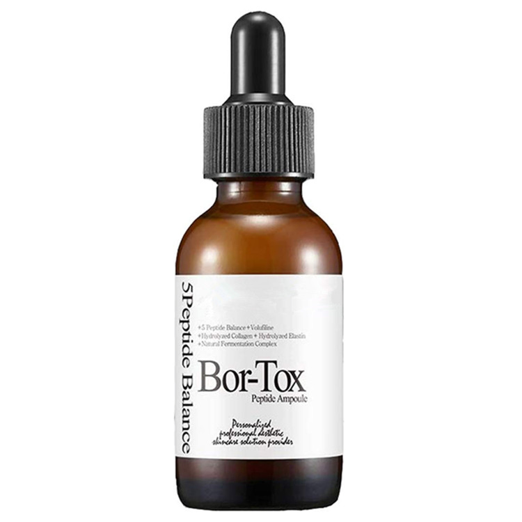 Advanced Custom Korean Skincare Peptide Ampoule Anti-Aging Serum