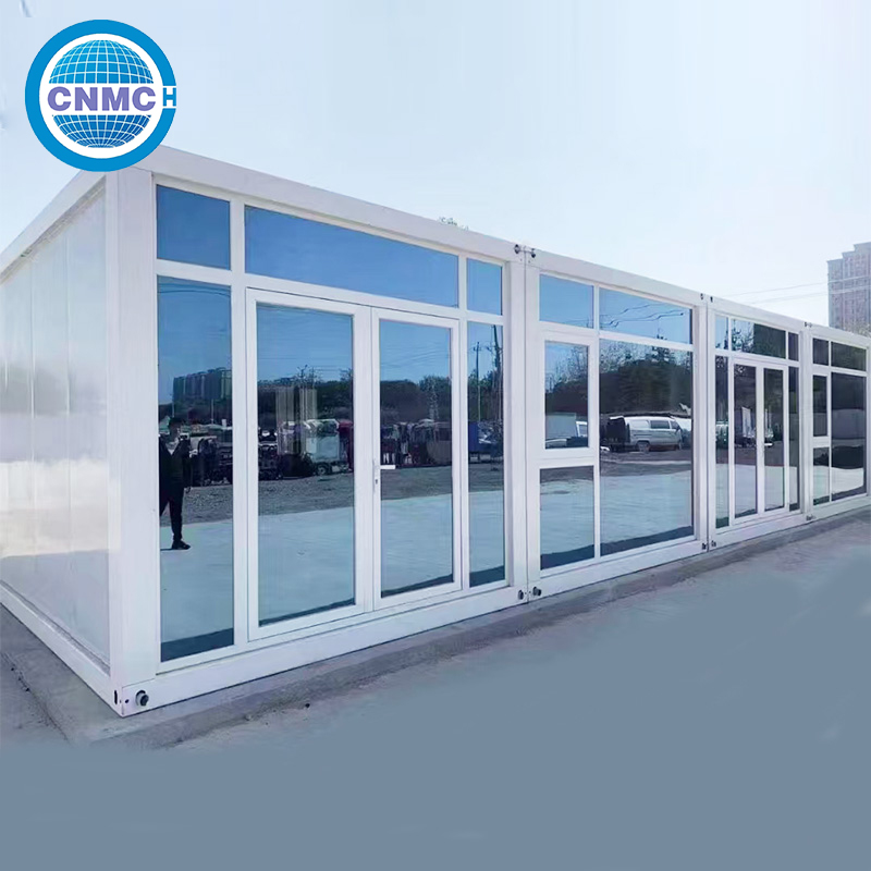 Container Houses 3 Rooms Sound Proof Light Weight Durable for Mountain Cabin Countryside Retreat