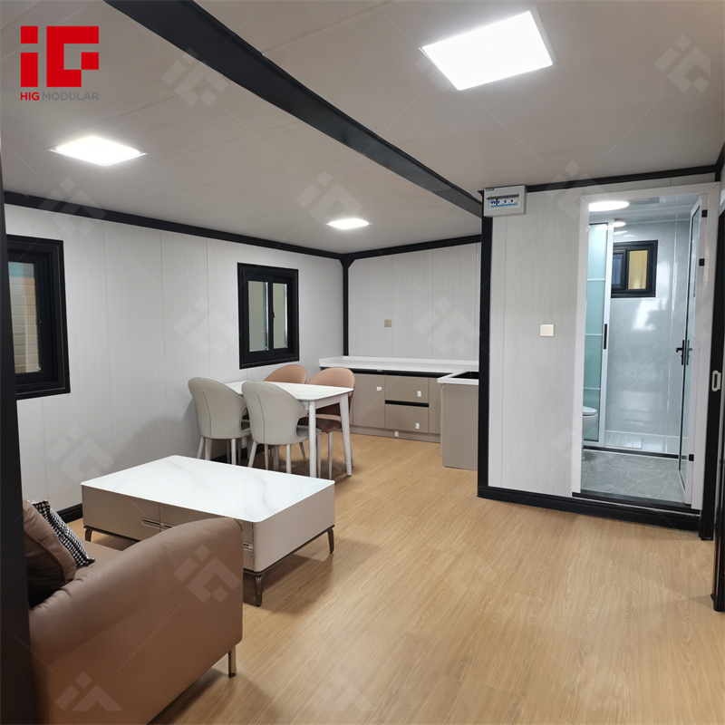 Expandable Container House with Gable Roof Modular Granny Flat Tiny Home for Australian Backyard Living