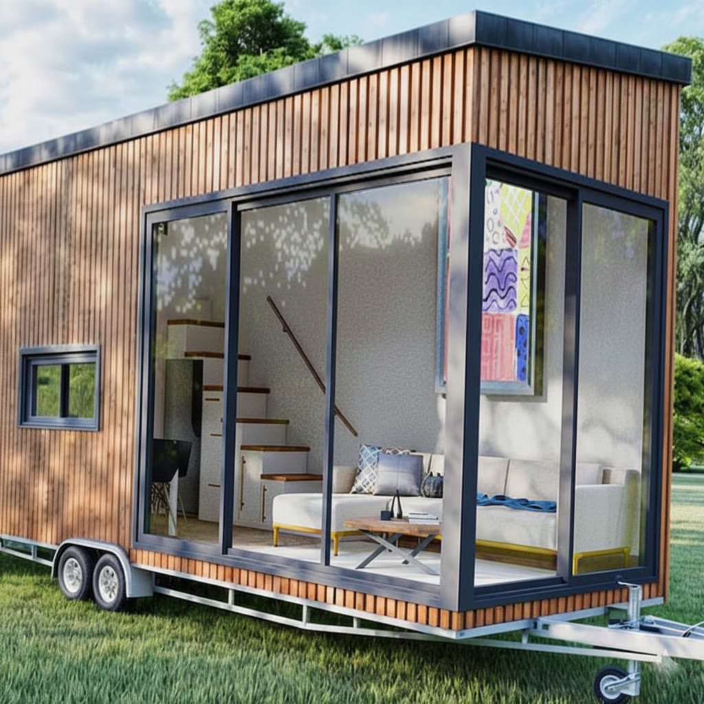 Towable mobile tiny house