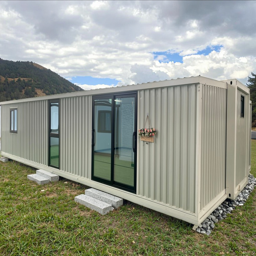 Luxury Expandable Container Office Shipping Container Houses Prefabricated Villa Homes with Sandwich Panel