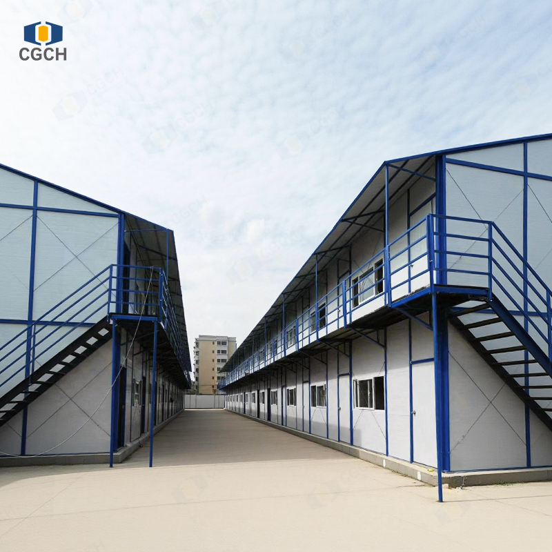 Waterproof Worker Housing Multi-Story Bungalow Office Container House Modern Prefabricated Houses Prefabricated Container House