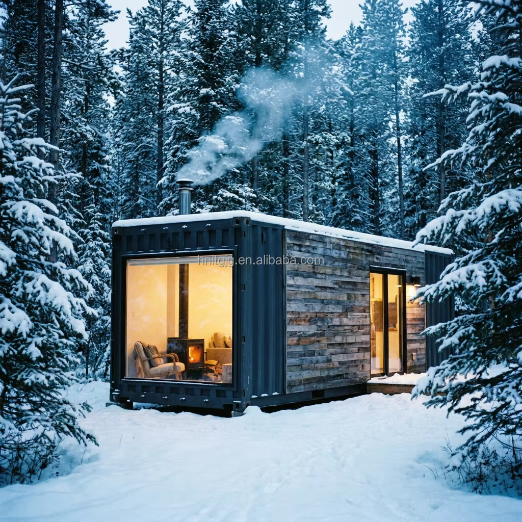 Modern Architecture Luxury Container Cabin for Mountain View Vacation