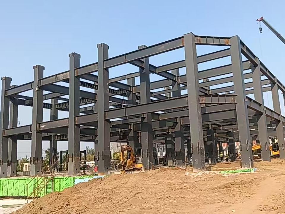 Steel Structure Villa Luxury Prefab Light Steel House Eco-Friendly Material Custom Color for Office Building