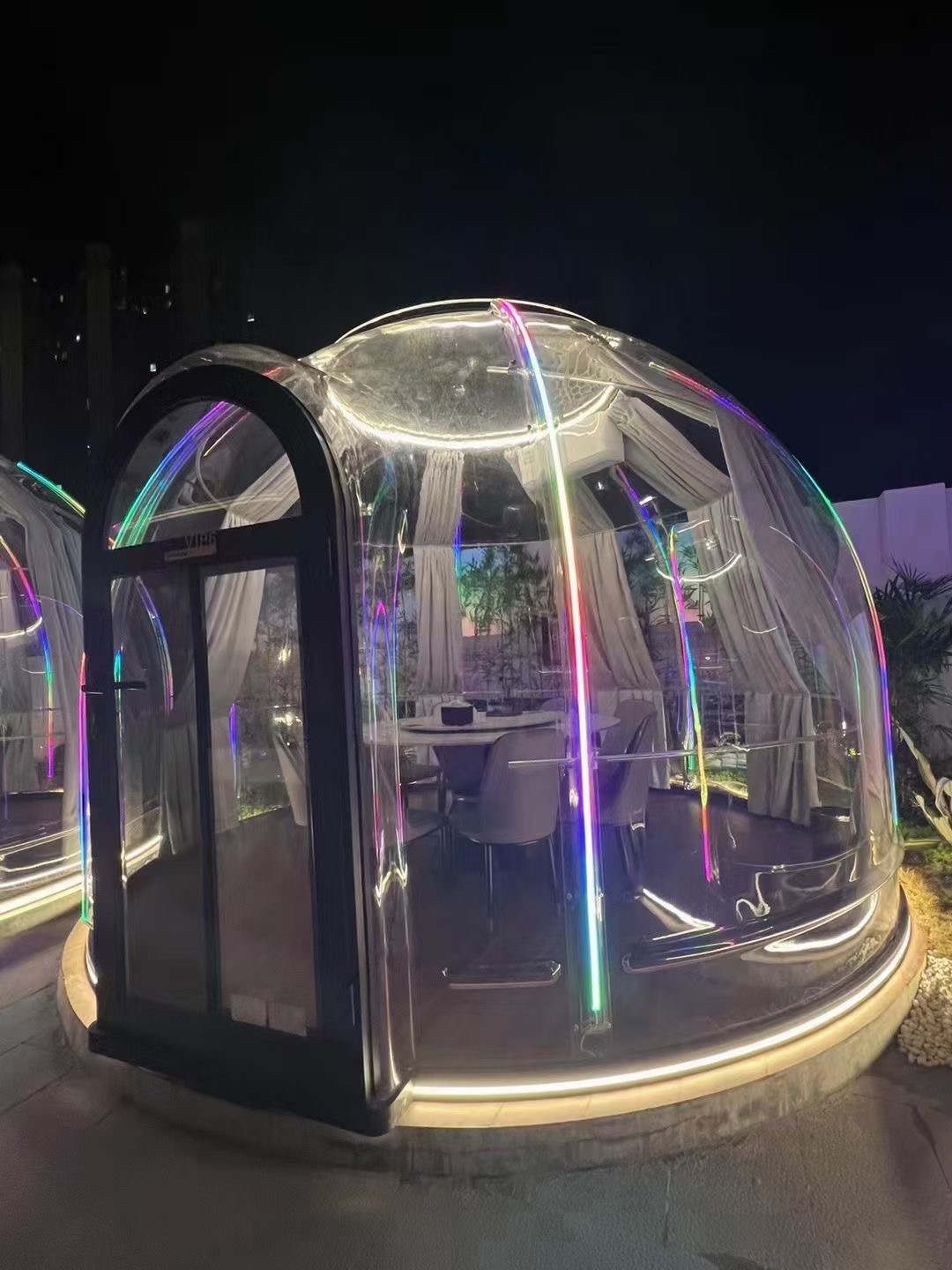 Factory Foldable Outdoor Domed Garden House New Luxury Hotel Camping Clear Bubble Room Transparent Large Size Tents For Sale