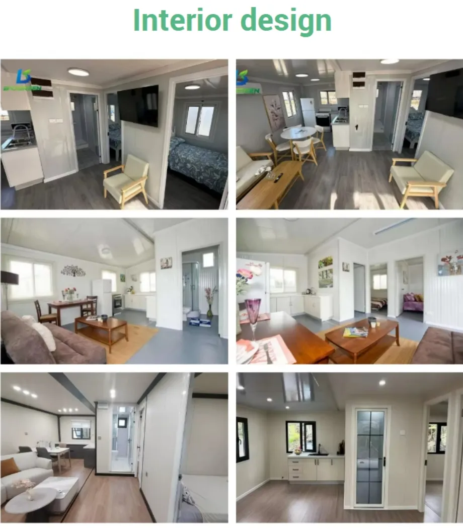 Windproof Durable Expandable Container House Prefab Permanent Modular Home