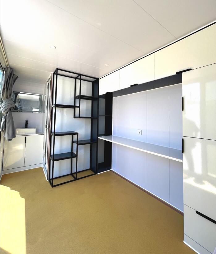 Cabin Luxury Soundproof Mobile Pod Capsule Container House Detail 4