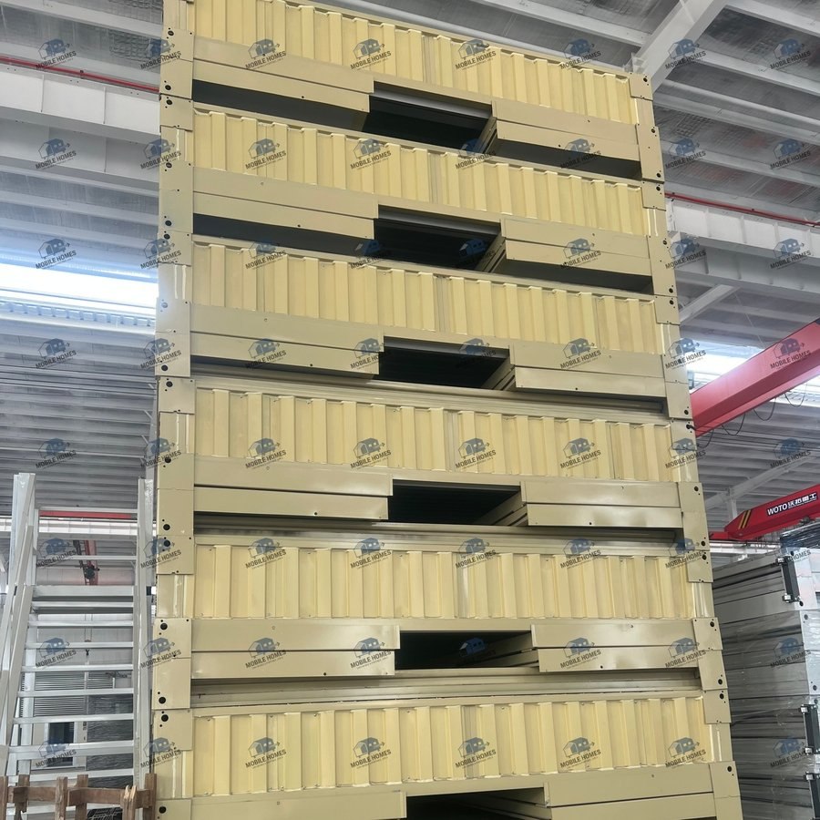 OEM Custom Heat Insulation Light Steel Structure Modular Compact Luxury Container House