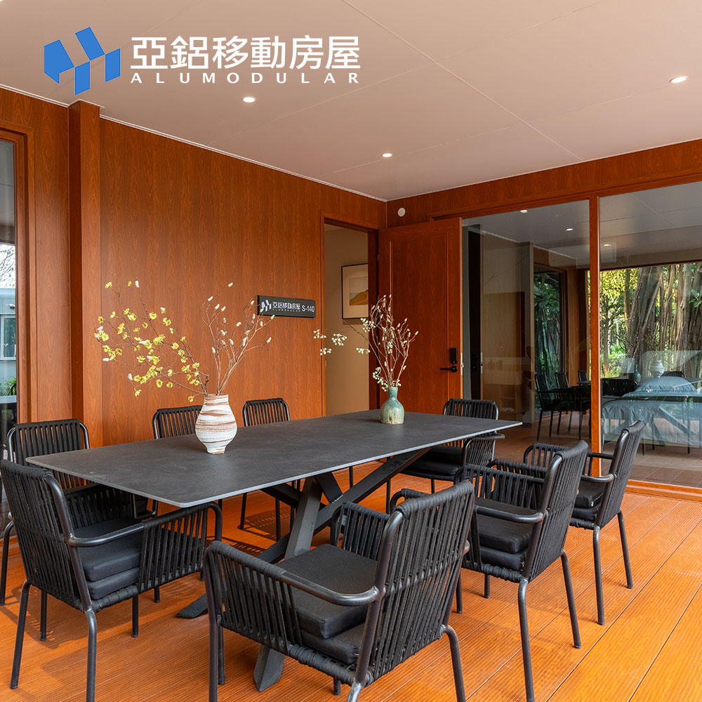 Multi Module Luxury Modular Villa 3 Bedroom Prefabricated House with Terraces for Resort and Family Living