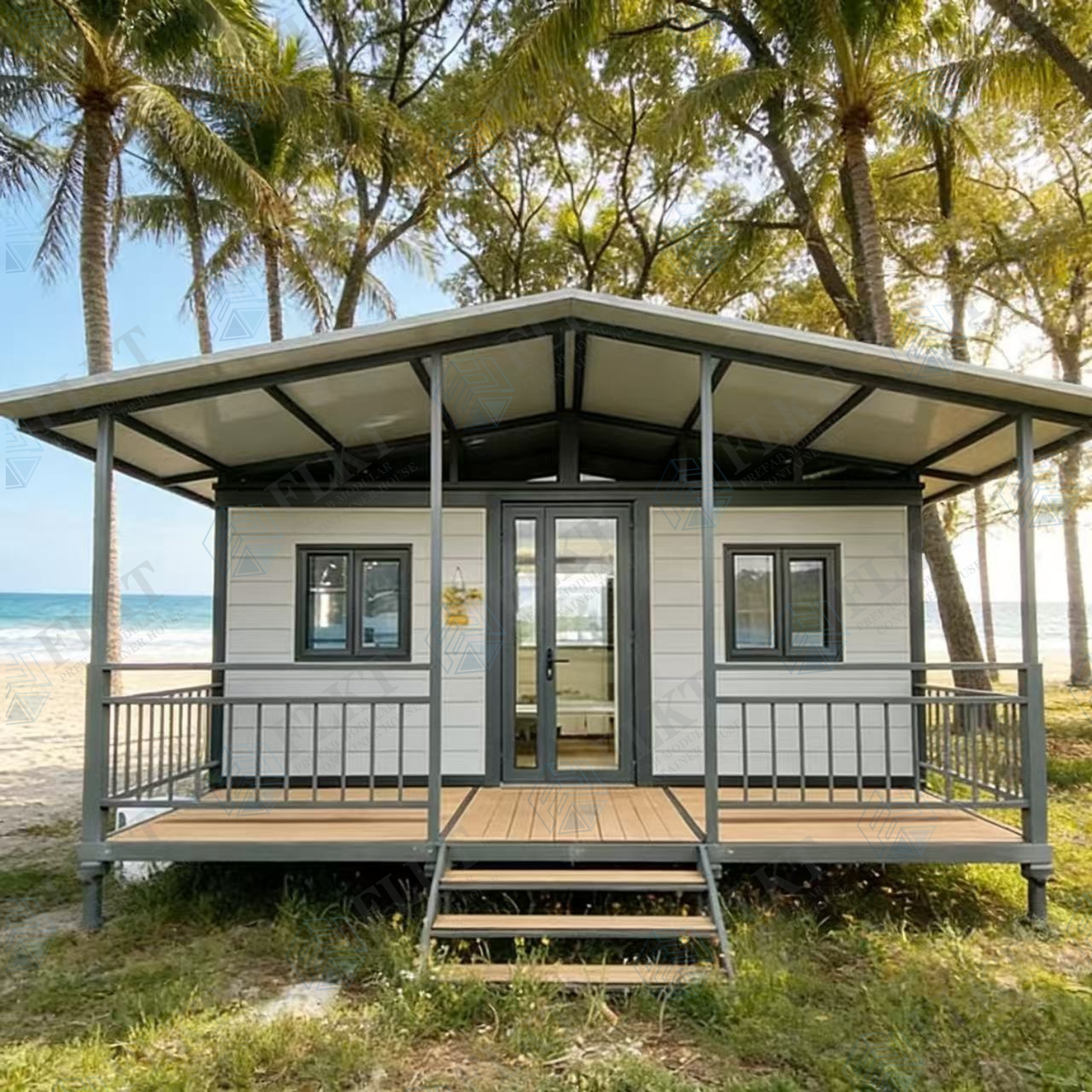 FLKT Modern Design Luxury Expandable Container House Fireproof Weatherproof Eco-Friendly Modular Prefabricated Tiny Bedroom