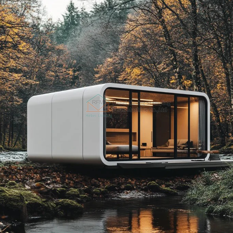 Hot Sale Luxury 20ft 30ft 40ft Home Office Hotel Room Villa Modular Prefabricated Prefab Apple Cabin Container House