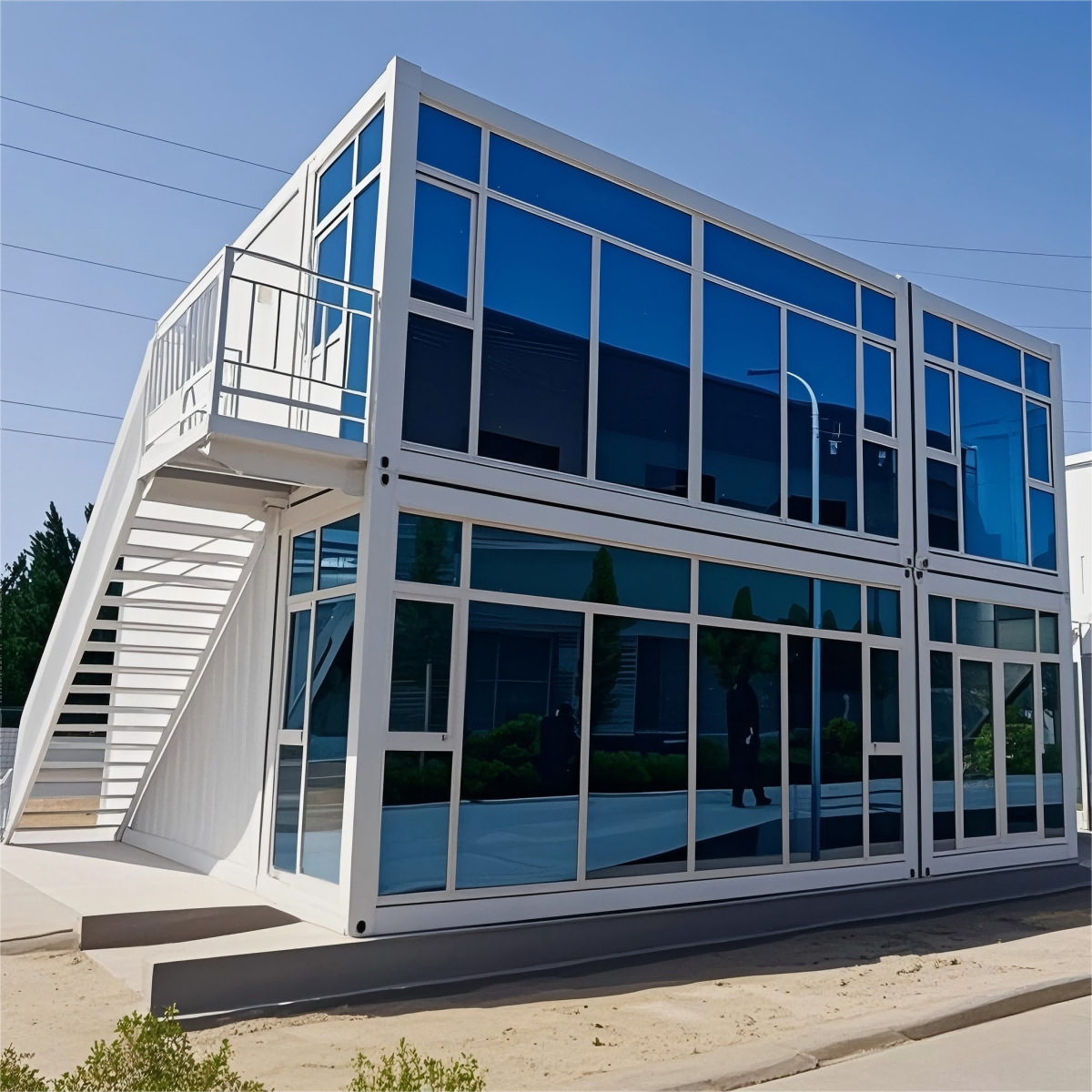Customized New 20FT 40FT 3 Bedroom Luxury Living Home Prefab House Expandable Container Homes with Bathroom for America