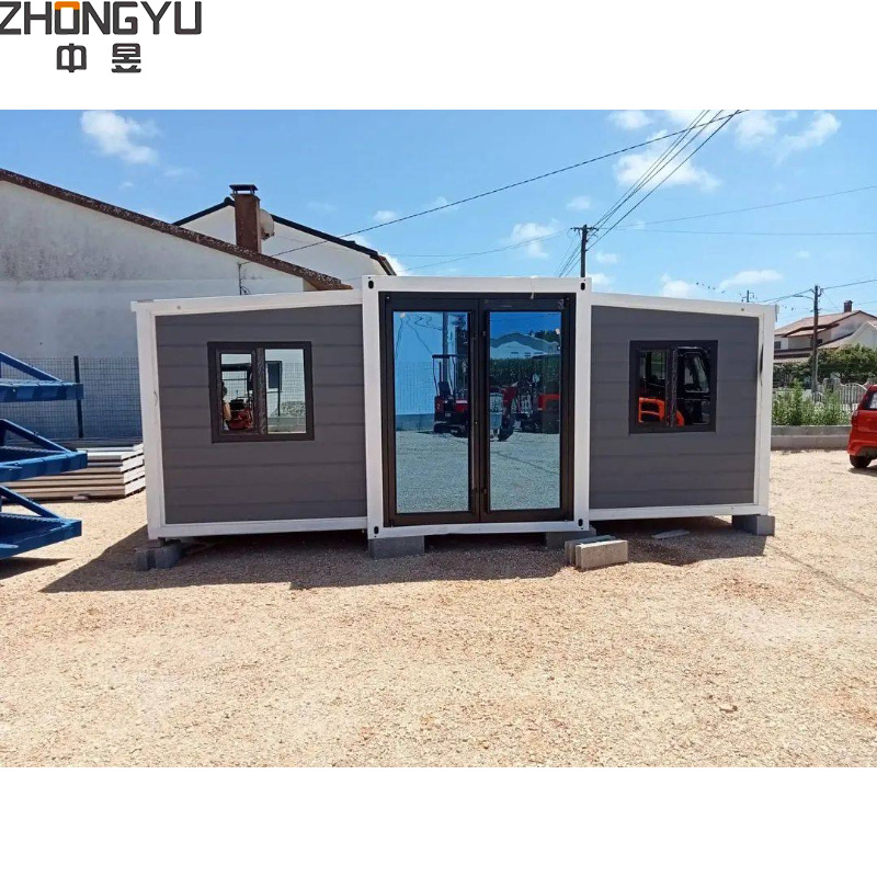 20FT Modern Luxury Portable Expandable Container House 2 Bedroom Prefabricated Granny Flat Modular Tiny Home for Living