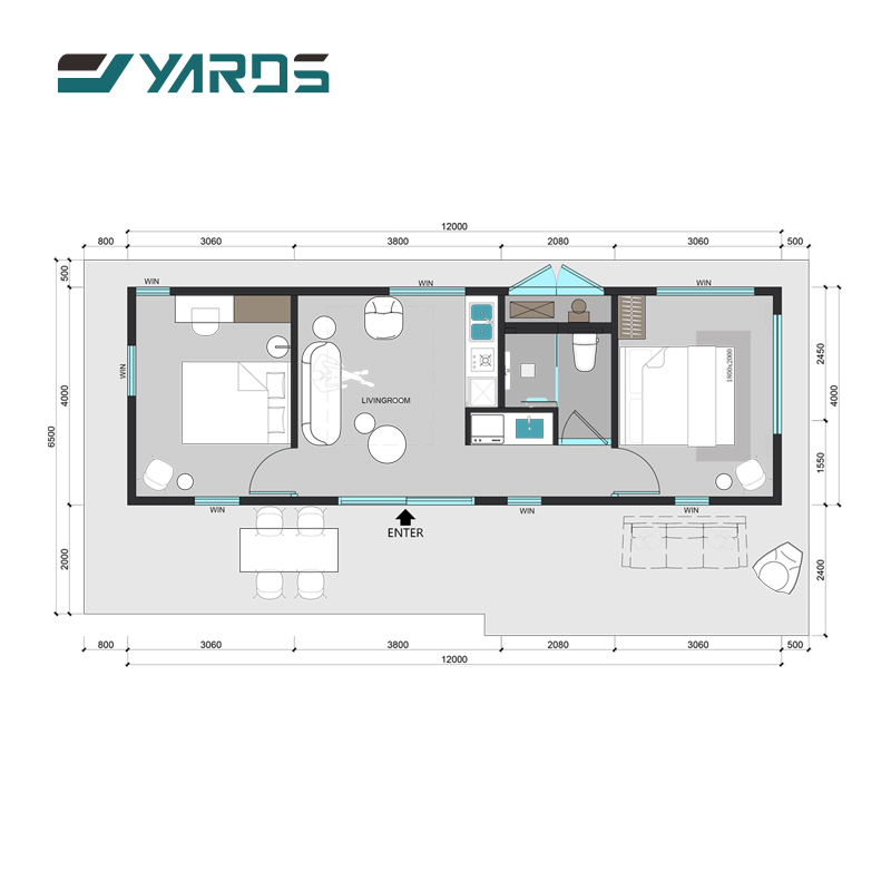 New Design Modern Steel Preconstruction Home Space Capsule Movable Homes Hotel Resort Mobile Prefab Tiny Houses Container