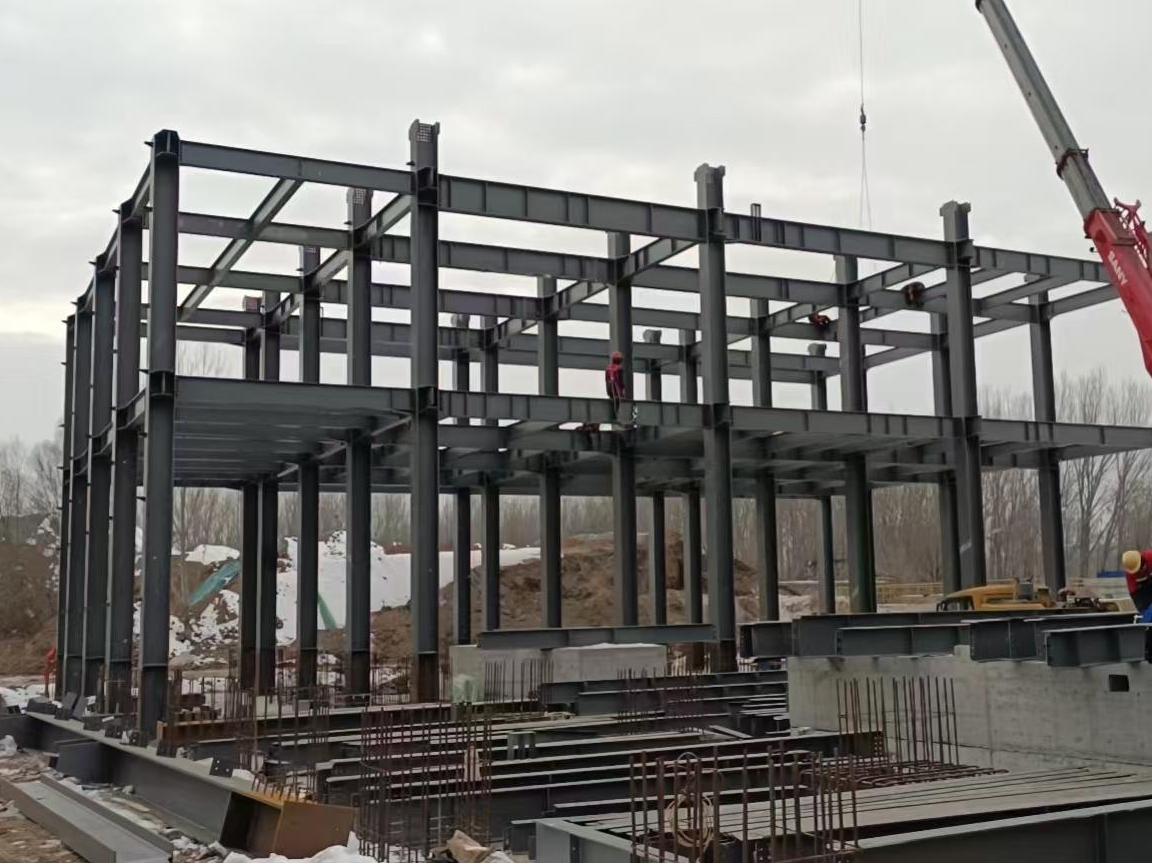 Steel Structure Villa Luxury Prefab Light Steel House Eco-Friendly Material Custom Color for Office Building