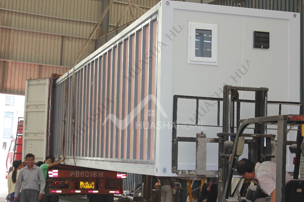 Shipping Container Loading Process