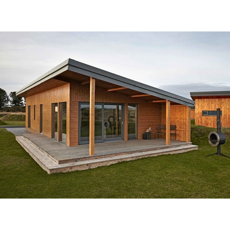 Luxury Modular Cheap Modern Style Villa House Kit Prefab Home Gauge Tiny Wooden Hotel House Villa for Holiday Hut