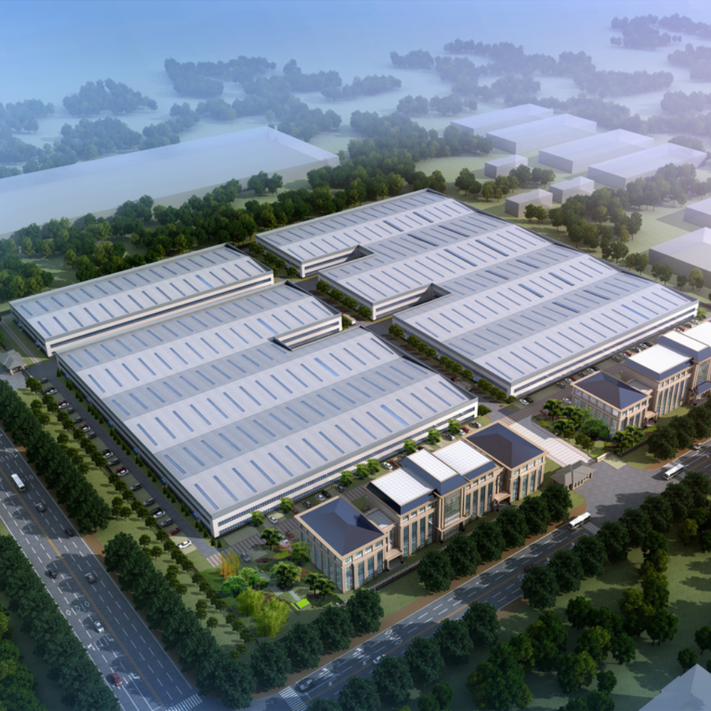 High Quality Eco-Friendly Prefabricated Warehouse Modern Design Reinforced Concrete Steel Structure Building Price Workshop