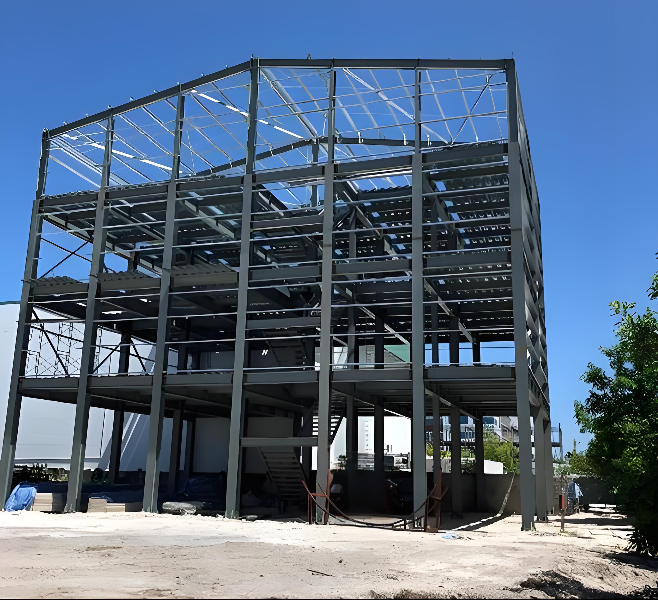 Modern Prefabricated Light Steel Structure Multi-story Buildings Are Widely Used in Schools Hotels Apartments