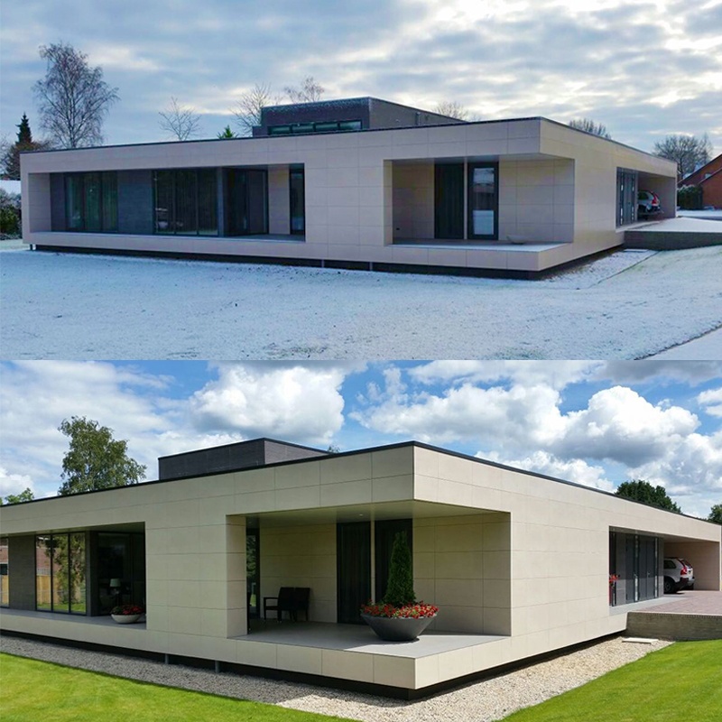 Quacent Factory Direct Modern Prefabricated House Villa Sips Building Prefab Home Luxury Granny House Prefabricated Residential