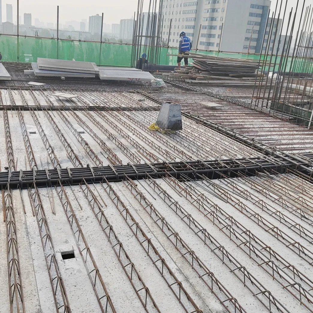 Cost-Saving Fast-Installation Permanent Concrete Formwork Rebar Truss Deck Slab for Modular Building