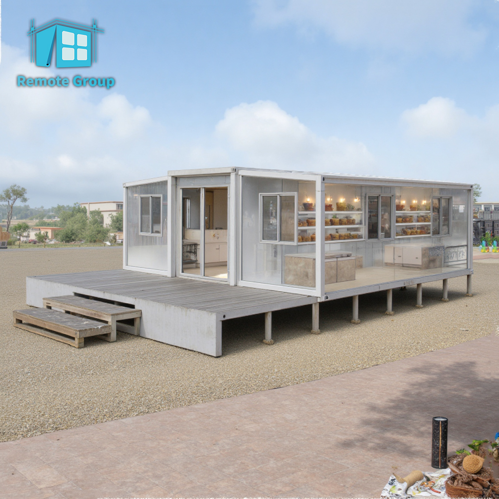 2025 Luxury 10ft 20ft 30ft 40ft Expandable Prefab Container Home Eco-Friendly Modern Housing for Wholesale