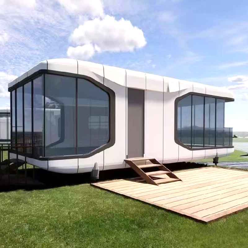 Prefab Steel Container House Construction Stage