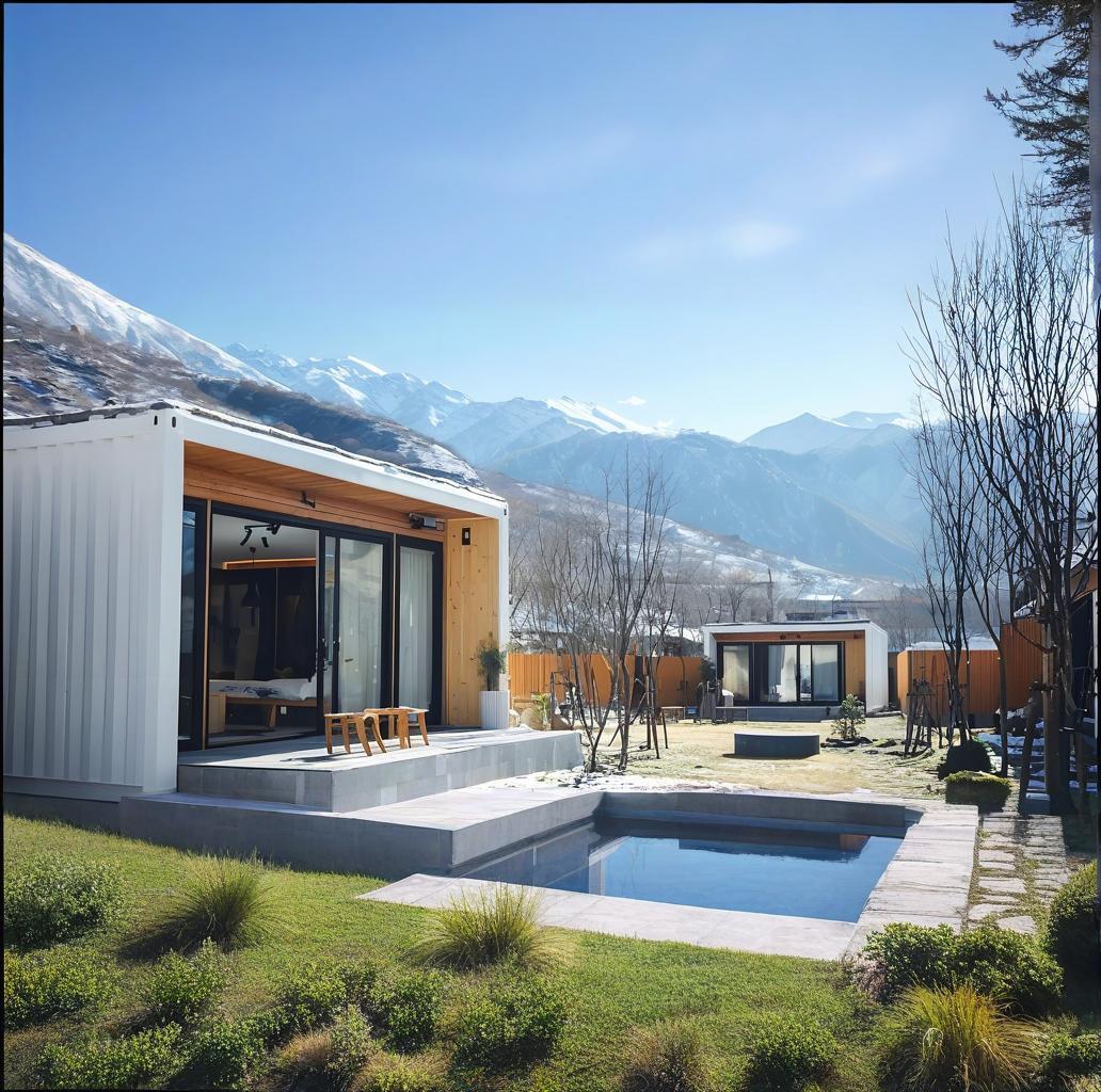 Modern Prefabricated Seaside Luxury Villas - Light Steel Modular Beachfront Holiday Homes