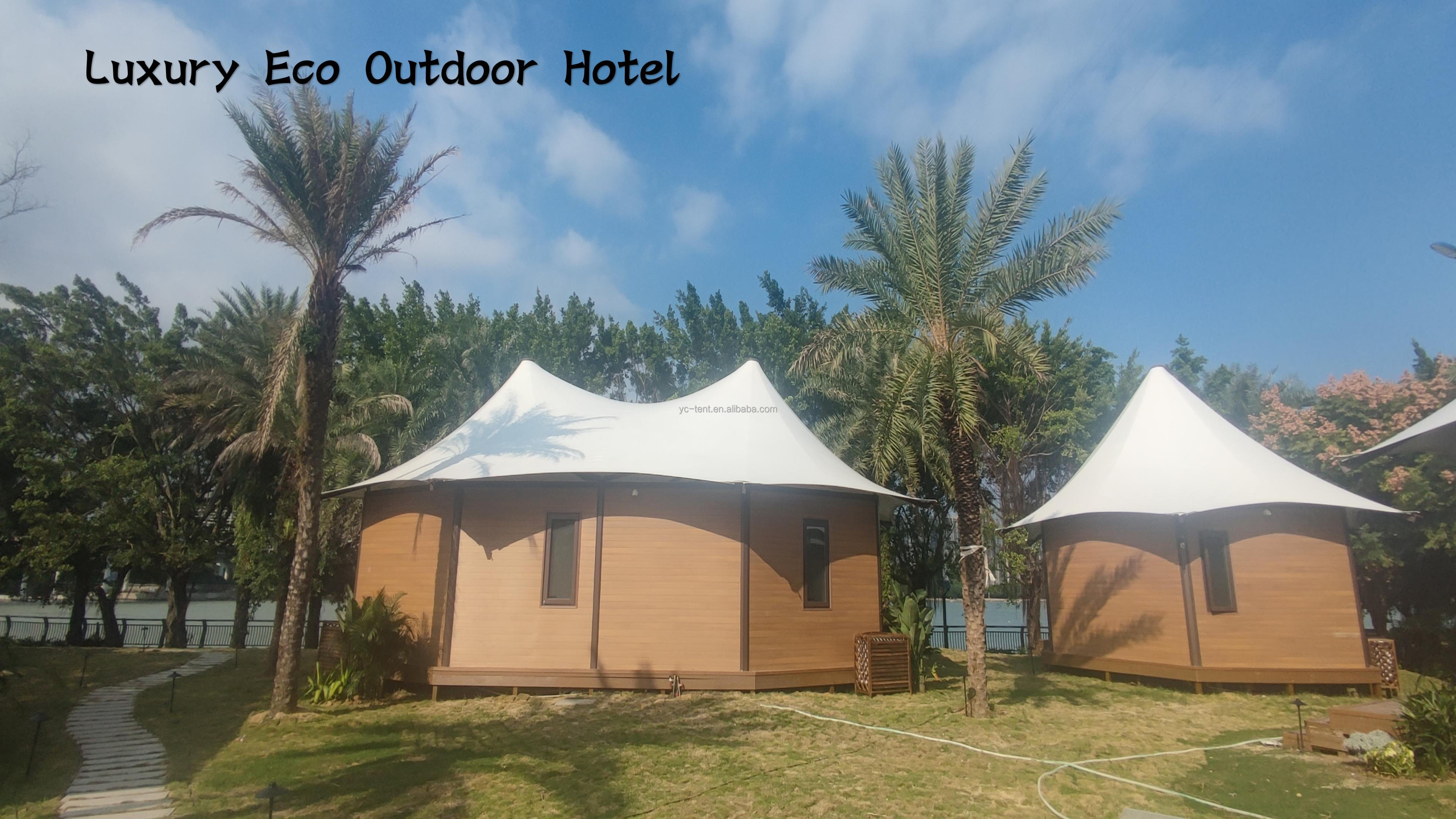 Glamping Tent Side View