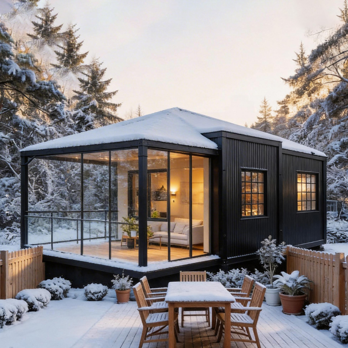 Custom Luxury Prefab 10ft 20ft 30ft 40ft Modular Prefab Container Home Casas Contenedor House Sleeping Container House For Hotel