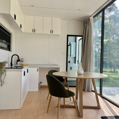 Prefab Eco Lodge Turnkey Solution for Eco Resort Off Grid Accommodation Business