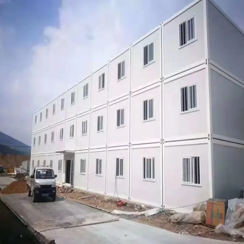 Modular Container House Stacked Layout