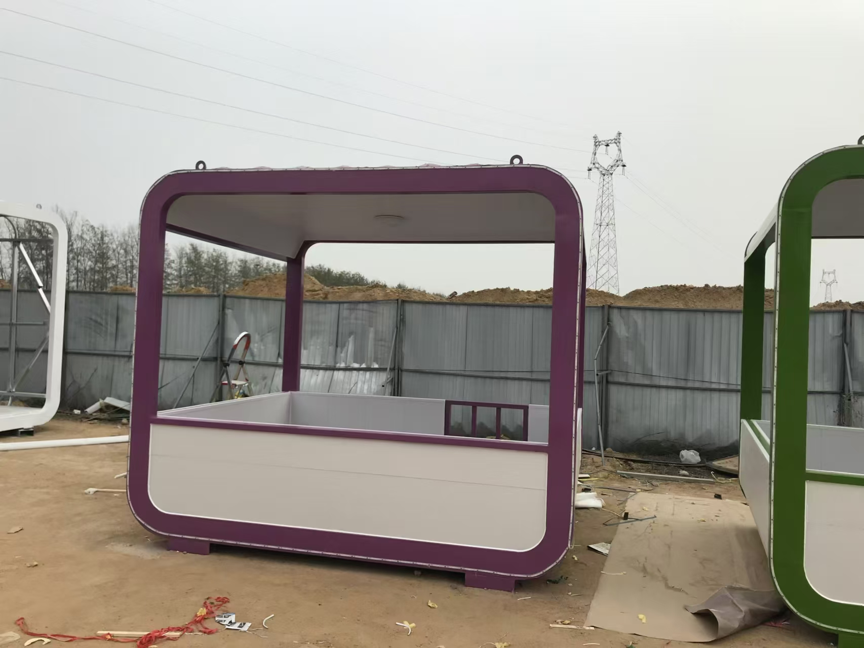 Australia Standard Anti-Corrosion Steel Modern Strong Structure Prefabricated Expandable Container Fireproof Breathable