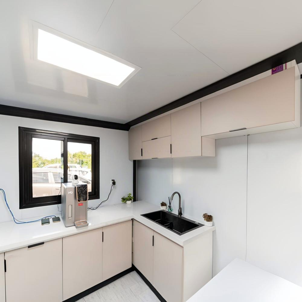 40ft 20ftFolding Mobile Homes Tiny Home Houses Ready Container Prefabricated House Two Bedroom Prefab Expandable Container House
