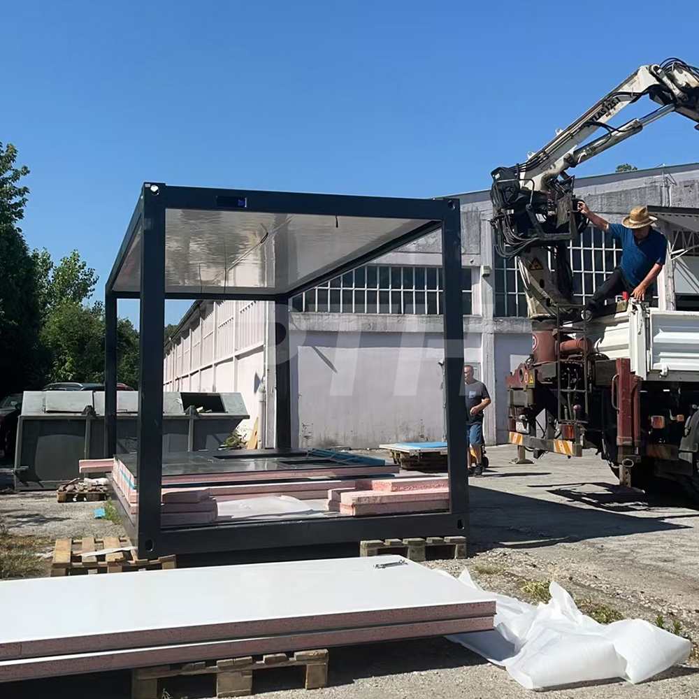 PTH Comfort Modular Smart Office Expandable Container House with Steel Structure Fast Install &amp; Durable Design