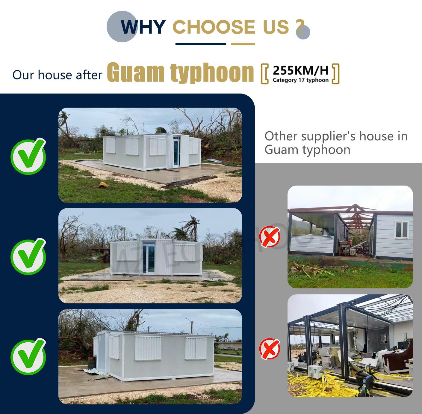 MZECOHOUSE New Zealand Standard 30ft Expandable Container House Hurricane Proof Prefab Modular Home