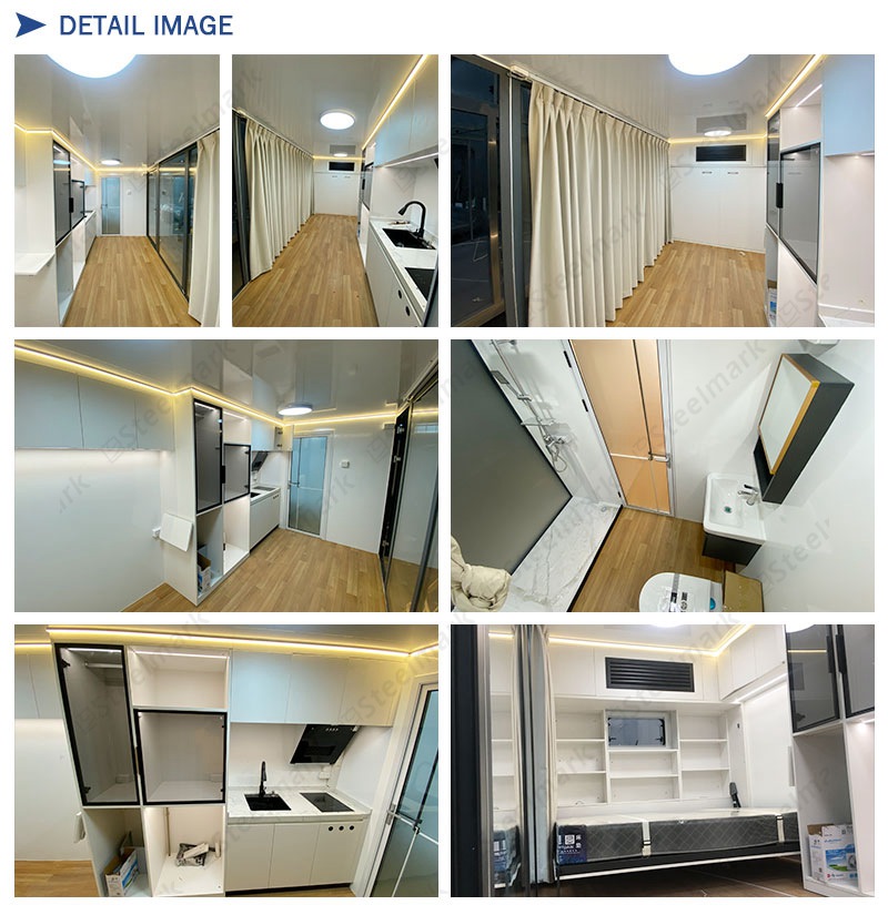 Prefabricated office compartment view 2