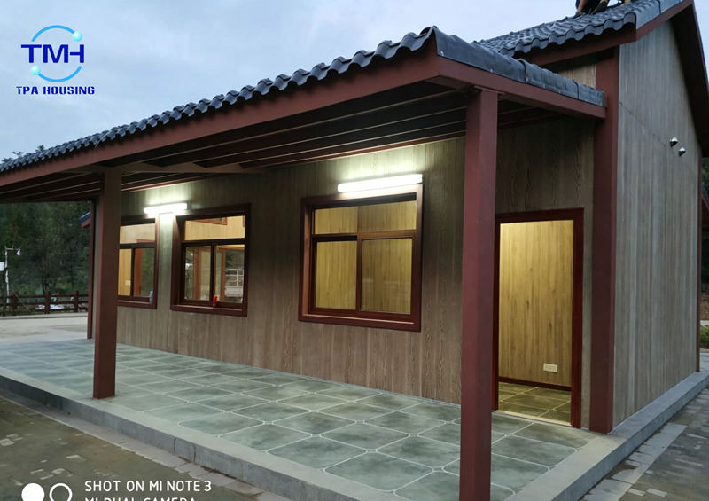 Ready-Made Prefabricated Light Steel Small Villa Fast Install Modular Tiny House With Welding &amp; Bending Services